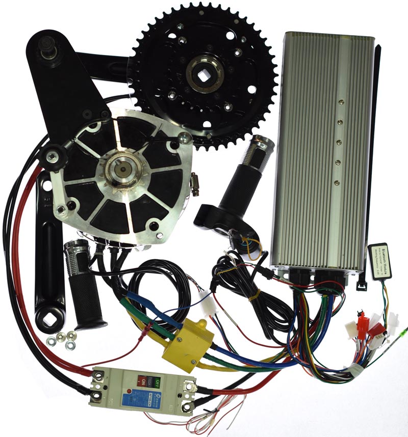 Kraken K18 — 18 kW Mid-Drive Kit (23 kW Peak)