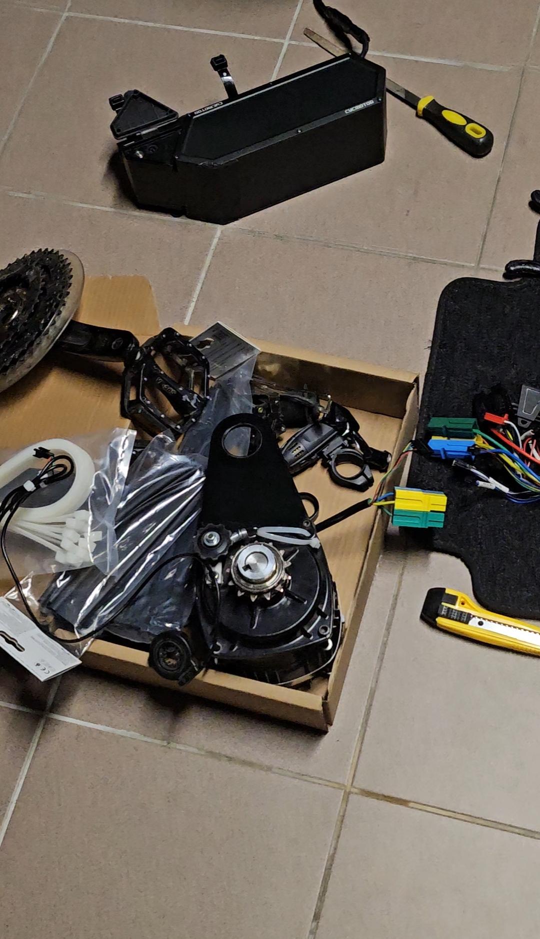 Kraken K8 — 3–8 kW Mid-Drive Kit
